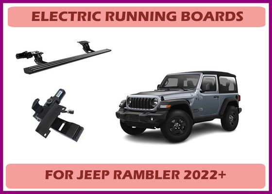 Jeep Rambler Automatic Retractable Aluminum Electric Running Board with Quiet Operation